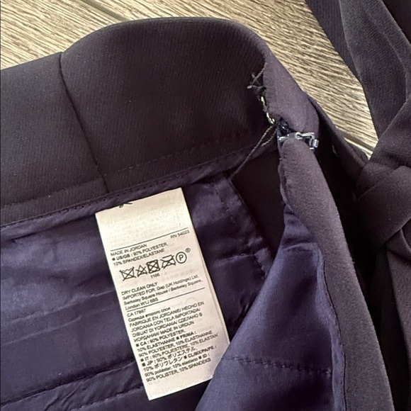 Banana Republic scallop navy tie shorts size 6 - Picture 4 of 4